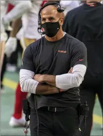  ??  ?? The Detroit Lions will likely interview San Francisco 49ers defensive coordinato­r Robert Saleh, a Dearborn native, for their vacant head coaching position soon as will other NFL teams.