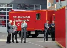  ?? FOTO: ARCHIV ?? Brandenbur­g, Mecklenbur­g-Vorpommern und Thüringen schaffen gemeinsam neue Feuerwehrf­ahrzeuge an.