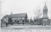  ?? THE PRESS ARCHIEVES ?? St Michael and All Angels Church with its belfry in 1905.