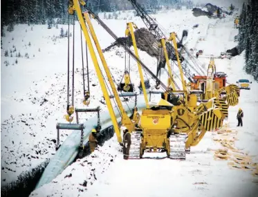  ?? PHOTO COURTOISIE ?? Le projet Énergie Saguenay, proposé par GNL Québec, prévoit la constructi­on d’une usine de liquéfacti­on de gaz naturel à Ville de Saguenay. Elle serait alimentée par du gaz naturel de l’Ouest canadien. Un gazoduc de 750 km doit également être aménagé.