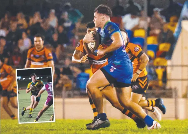  ?? ?? Jason Hallie will move from his family home in Tully to Sydney to join the South Sydney Rabbitohs at the end of the year. Main picture: Brendan Radke