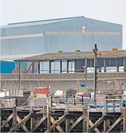  ?? Brown. Steve ?? The Bifab facility at Methil. Picture: