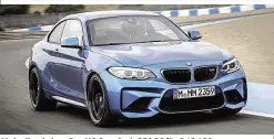  ??  ?? Ab April zu haben: Das M2 Coupé mit 370 PS für € 65.450,–