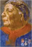  ?? ?? Winter is photograph­ed as Mary Seacole in this take on Albert Challen’s 1869 portrait of the nurse