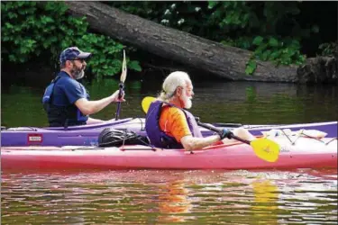  ?? PHOTO COURTESY OF PERKIOMEN WATERSHED CONSERVANC­Y ?? Canoe and kayak rentals are available for the annual Perkiomen Sojourn.