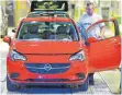  ?? FOTO: DPA ?? Die Fixkosten bei Opel sind um 28 Prozent gesunken.