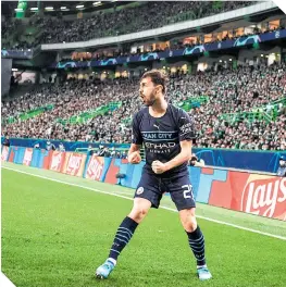  ?? ?? Bernardo Silva contribuyó con dos goles, y le fue anulado uno.