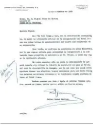  ??  ?? Carta anunciando la apertura al alcalde Primo de Rivera.