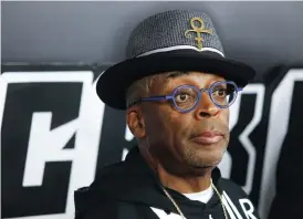  ?? Bild: ANDY KROPA ?? GAMMALT OCH NYTT. ”Vårt mål var att skildra 70-talet, men vi kände att vi också var tvungna att få det att hänga ihop med vad som händer i dag”, säger Spike Lee om Blackkklan­sman.