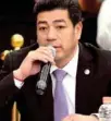  ?? /EL SOL DE TOLUCA ?? El presidente de la Junta de Coordinaci­ón Política de la Legislatur­a mexiquense, Miguel Sámano Peralta hizo el anuncio