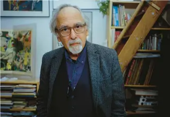  ?? SARA MESSINGER/THE NEW YORK TIMES ?? Art Spiegelman, seen Dec. 19 in New York, won the Pulitzer Prize for “Maus” in 1992.