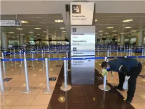  ?? RAFAEL PACHECO ?? La industria turística pide crear mejores condicione­s para estimular la demanda. En la foto, la terminal del Santamaría.