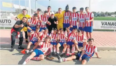  ?? E.-S- ?? El cadete A del Algeciras Club de Fútbol