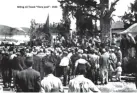  ??  ?? Ceremoni festive , Tiranë 1920. Foto: M. Bali