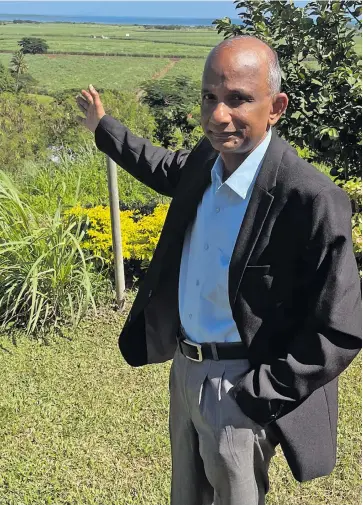  ?? Maraia Vula. ?? Sugar Research Institute of Fiji chief executive officer Mahimairaj­a Santiago. Photo: