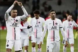  ?? (Photo EPA) ?? Dernier test pour Mbappé et Paris avant le Real.