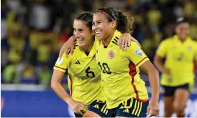  ?? Gabriel Aponte/Getty Images ?? Colombia shone in last year’s Copa América, losing narrowly to Brazil in the final. Photograph: