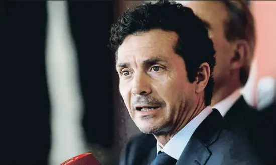  ?? EUROPA PRESS SPORTS / GETTY ?? L’exblaugran­a Guillermo Amor deixa de ser el responsabl­e de les relacions institucio­nals de l’entitat