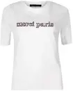  ??  ?? SLOGAN T-SHIRT A wardrobe staple. This one is a great shape, in fabulously soft cotton, with slightly longer sleeves for those of us who don’t want to show too much upper arm. Wear it under the checked blazer. T-shirt, £19.50.