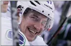  ?? — GETTY IMAGES ?? Sven Baertschi has been all smiles lately with the Canucks as his career is experienci­ng a resurgence.