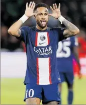  ?? ?? Neymar marcó en Champions.