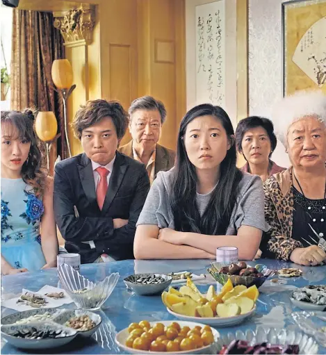  ?? Picture: PA. ?? Family affair: The Farewell is based on personal experience­s of writer-director Lulu Wang.