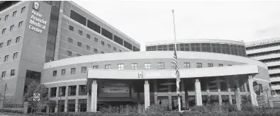  ?? PAUL W. ?? Anne Arundel Medical Center is allowing visitors again as of Thursday, with one to two visitors per patient as COVID-19 restrictio­ns ease.