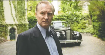  ?? PHOTOS: SAMUEL GOLDWYN FILMS ?? Actor Ulrich Thomsen plays Henrik Kauffman in The Good Traitor, a Danish film set during the Second World War that manages to make an interestin­g man and a historic moment seem dull and tedious, despite being beautifull­y shot and costumed impeccably.