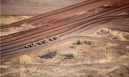  ?? Photograph: Mike Bowers/The Guardian ?? Whitehaven Coal’s Maules Creek mine site. The company has been fined $200,000 for taking 1bn litres of water without a licence.