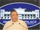  ??  ?? PRESIDENTI­AL SPOKESPERS­ON Harry L. Roque, Jr.