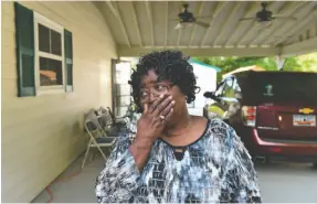  ?? WASHINGTON POST FILE PHOTO BY RICKY CARIOTI ?? Judy Scott speaks to reporters on April 8, 2015, in Charleston, S.C.