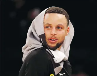  ?? ELSA/GETTY IMAGES ?? Defending champion Golden State Warriors will their playoff run without the services of star guard Stephen Curry, who is expected to miss the opening series against the San Antonio Spurs because of a knee injury. Injuries have been an ongoing theme...