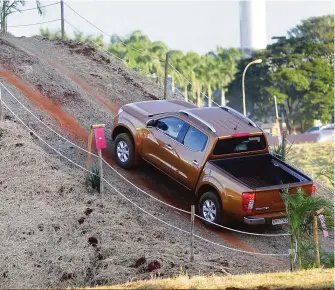  ?? Fotos: Marcos Zanutto ?? Assistente de subida e descida é uma das novidades