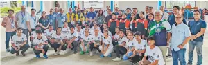  ?? ?? The constructi­on of the tech-voc training facility for the Don Bosco TVET Center in Balamban, Cebu was funded by BDO Foundation and contributi­ons from BDO employees.