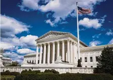  ?? Pete Marovich/New York Times ?? The Supreme Court is to hear oral arguments Feb. 28 on the constituti­onality of President Joe Biden’s student loan plan.