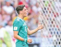  ??  ?? Mesut Ozil, who was born in Germany to Turkish-origin parents, said he felt “racism and disrespect” -- pointing the finger at German football authoritie­s. - AFP photo