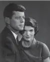  ?? PHOTO © ESTATE OF YOUSUF KARSH ?? John F. and Jacqueline Kennedy, June 12, 1957, silver gelatin print, 30.5 x 25.4 cm. MMFA, gift of Estrellita Karsh in memory of Yousuf Karsh.