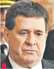  ??  ?? Horacio Cartes, en la mira de la justicia del Brasil que ya pidió su captura. Por el momento, está en suspenso.