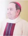  ?? ?? ▮ Monseñor Alonso Garza Treviño, obispo de la Diócesis de Piedras Negras.