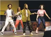  ?? KEN JACQUES ?? Joshua Washington (from left) Keri Miller, TimyraJoi and Mikaela Macias in “Songs for a New World.”