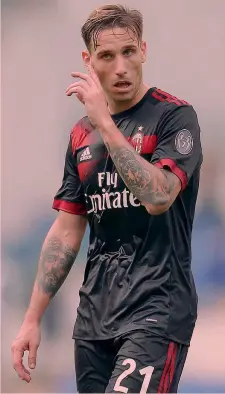  ?? LAPRESSE ?? Lucas Biglia, 31 anni, prima stagione in maglia rossonera