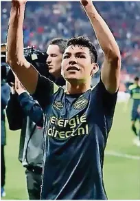  ??  ?? Hirving Lozano anotó un gol para los Granjeros.