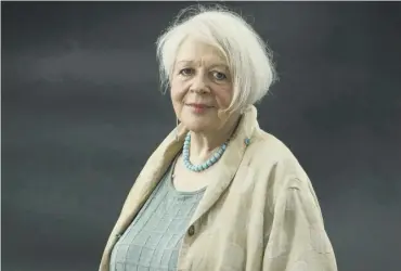  ??  ?? 0 Liz Lochhead was speaking on The Cultural Coven podcast. Picture: Toby Williams