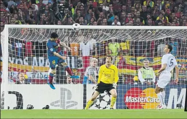  ??  ?? El gol de Messi, que sentenciab­a la final de la Champions