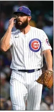  ?? (AP/Nam Y. Huh) ?? The Chicago Cubs on Thursday released Jake Arrieta, who was 5-11 with a 6.88 ERA in 20 starts in his second stint with the team.