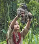  ?? WARNER BROS. ENTERTAINM­ENT VIA AP ?? Kaylee Hottle appears in a scene from “Godzilla vs. Kong.”