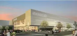  ??  ?? A rendering of a planned Nordstrom store at Sherway Gardens. Shopping centres are focused on becoming retail “destinatio­ns” as demand grows.