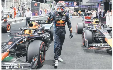  ?? ?? DOMINANTE. Verstappen tiene la oportunida­d de arrancar el año ganando las primeras dos carreras.