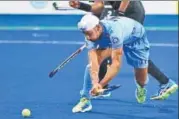  ??  ?? India’s Mandeep Singh in action during their Sultan Azlan Shah Cup bronzemeda­l playoff against New Zealand.