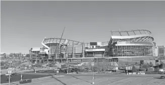  ?? RJ Sangosti, Denver Post file ?? The Denver Broncos, the Metropolit­an Football Stadium District and the Denver Department of Community Planning and Developmen­t are working on a master plan to redevelop as many as 52 acres of stadium parking lots over the next seven to 10 years.